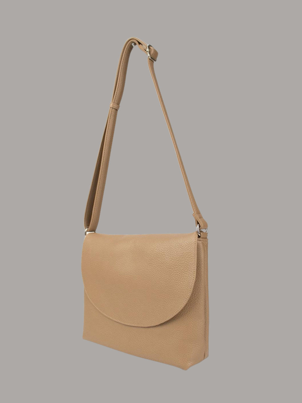crossbody vegan beige