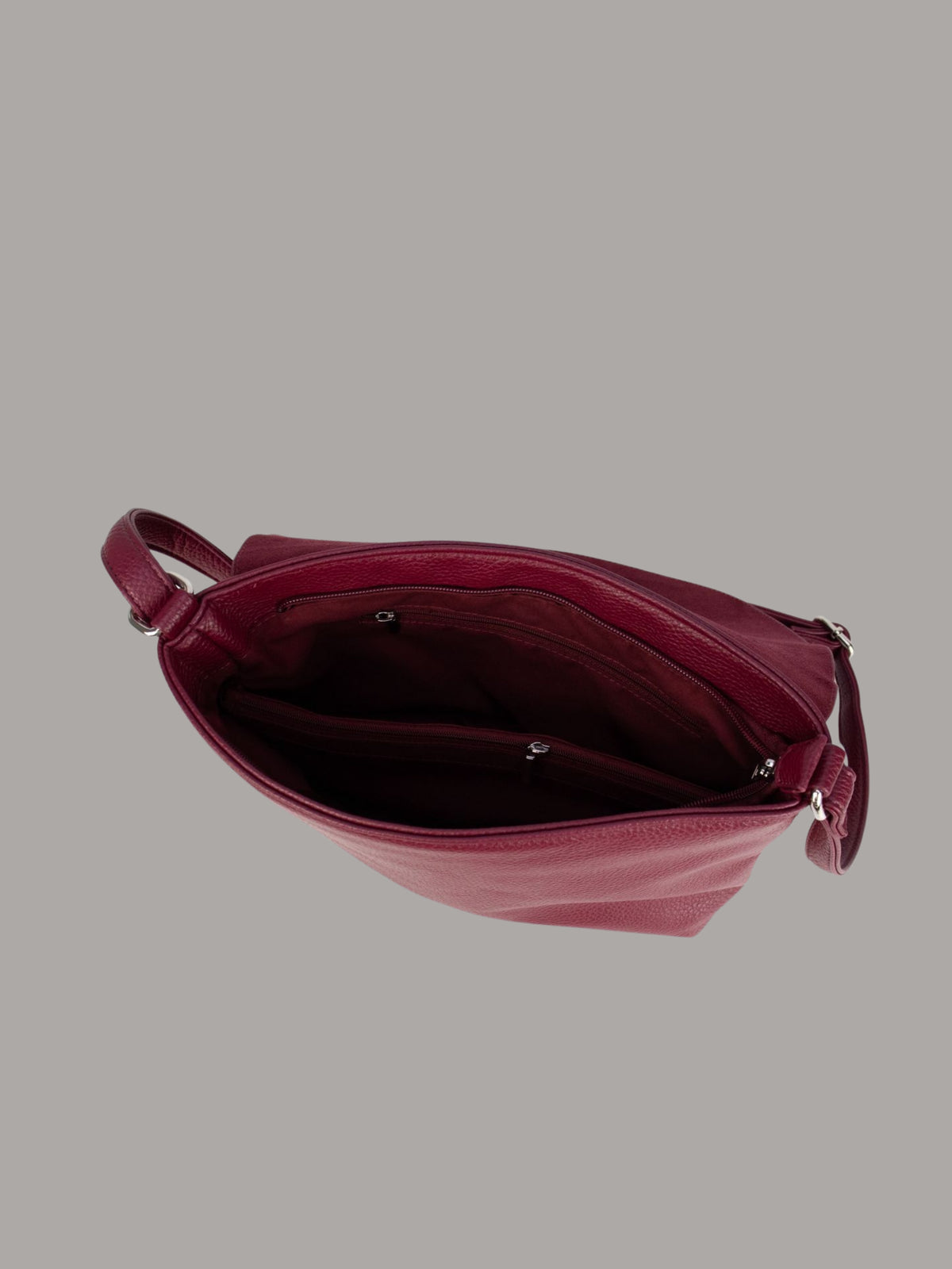 crossbody vegan berry