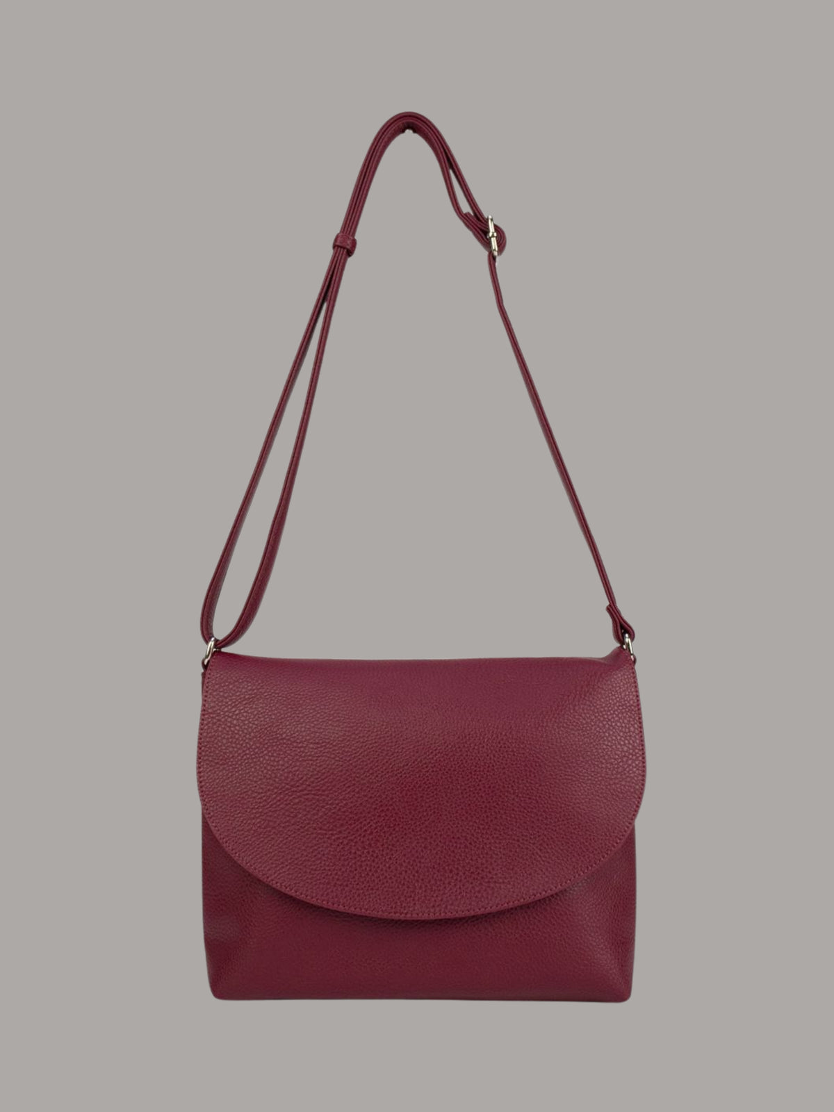 crossbody vegan berry