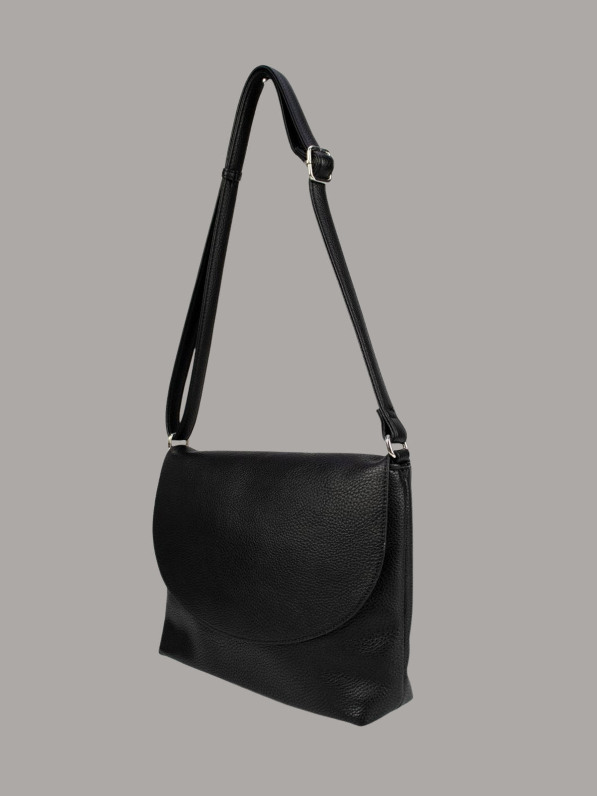 crossbody vegan black