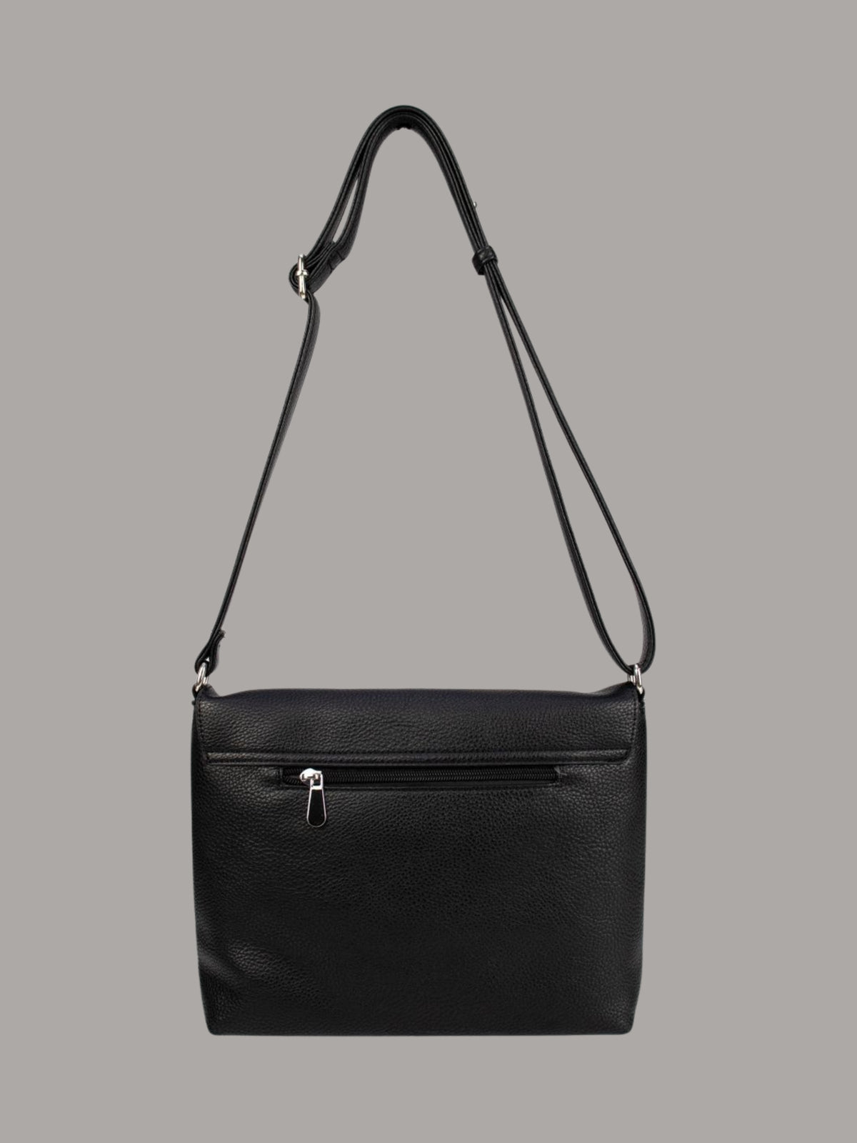crossbody vegan black