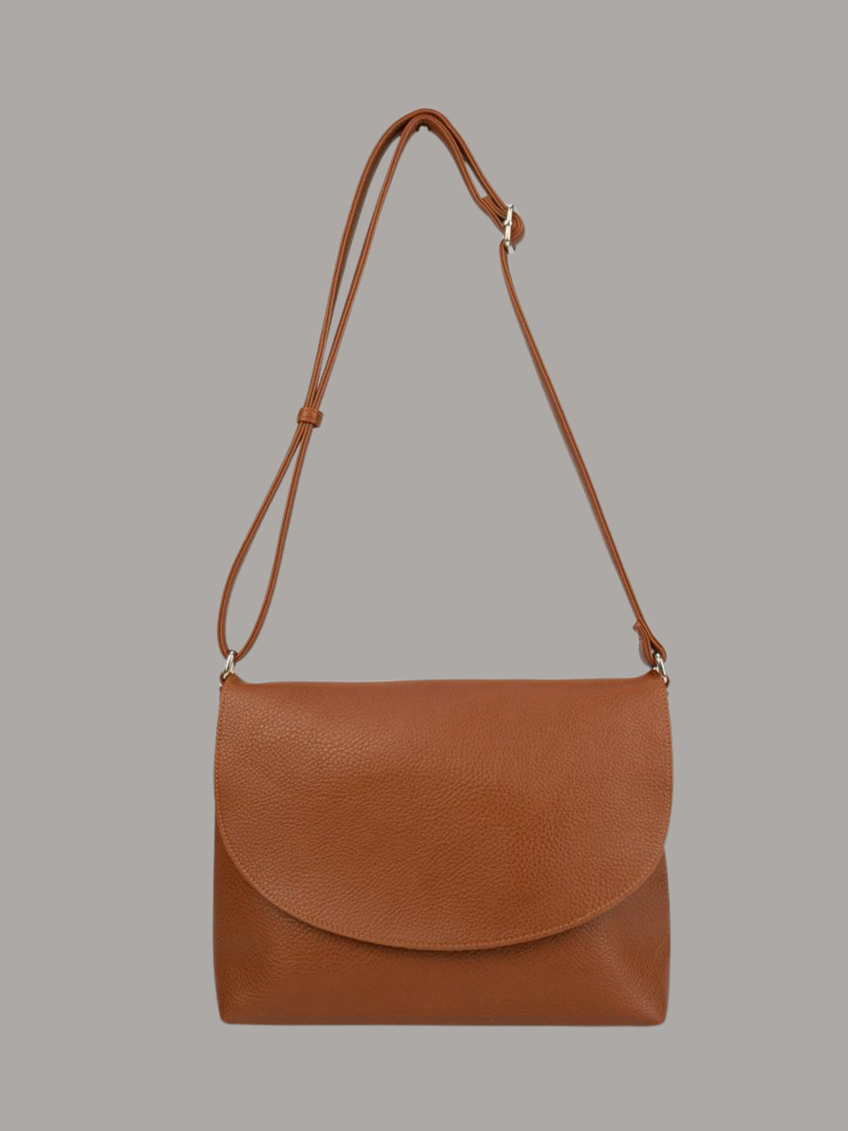 crossbody vegan cognac