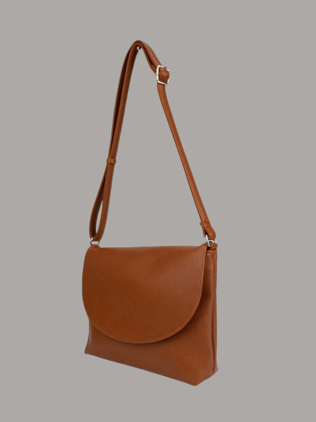 crossbody vegan cognac