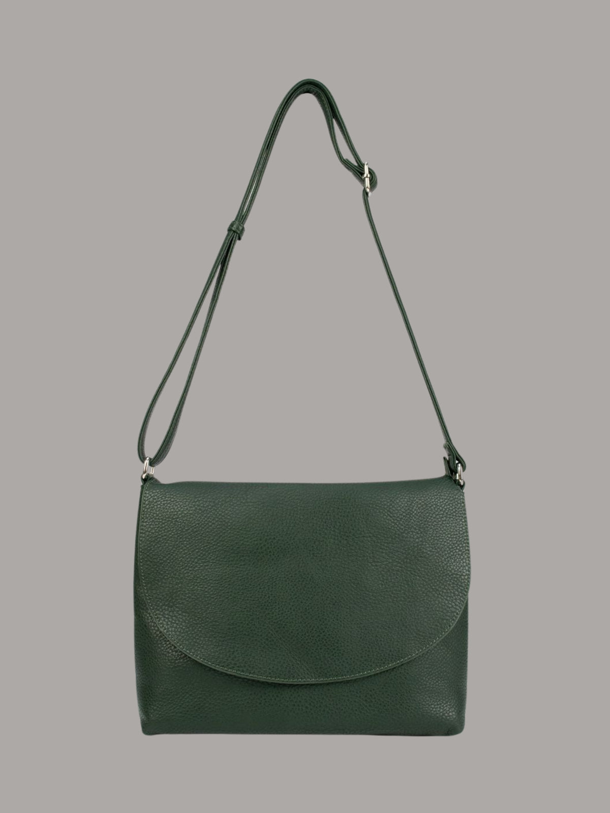 crossbody vegan forest green