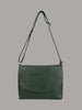 crossbody vegan forest green