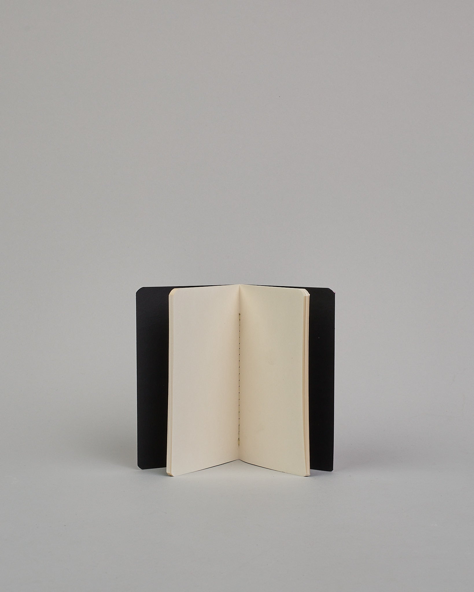 Set bestehend aus drei Heften in magenta, dunkelrot und orange. Jedes hat eine andere Prägung oben Mittig in gold. Das magentafarbene eine Pfingstrose, das dunkelrote eine Rose, das orangene einen Zweig mit Blättern. Innen sind sie glatt. #8