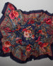 Blumenmuster Vintage marine