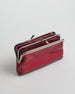 Retro Clip Purse bordeaux