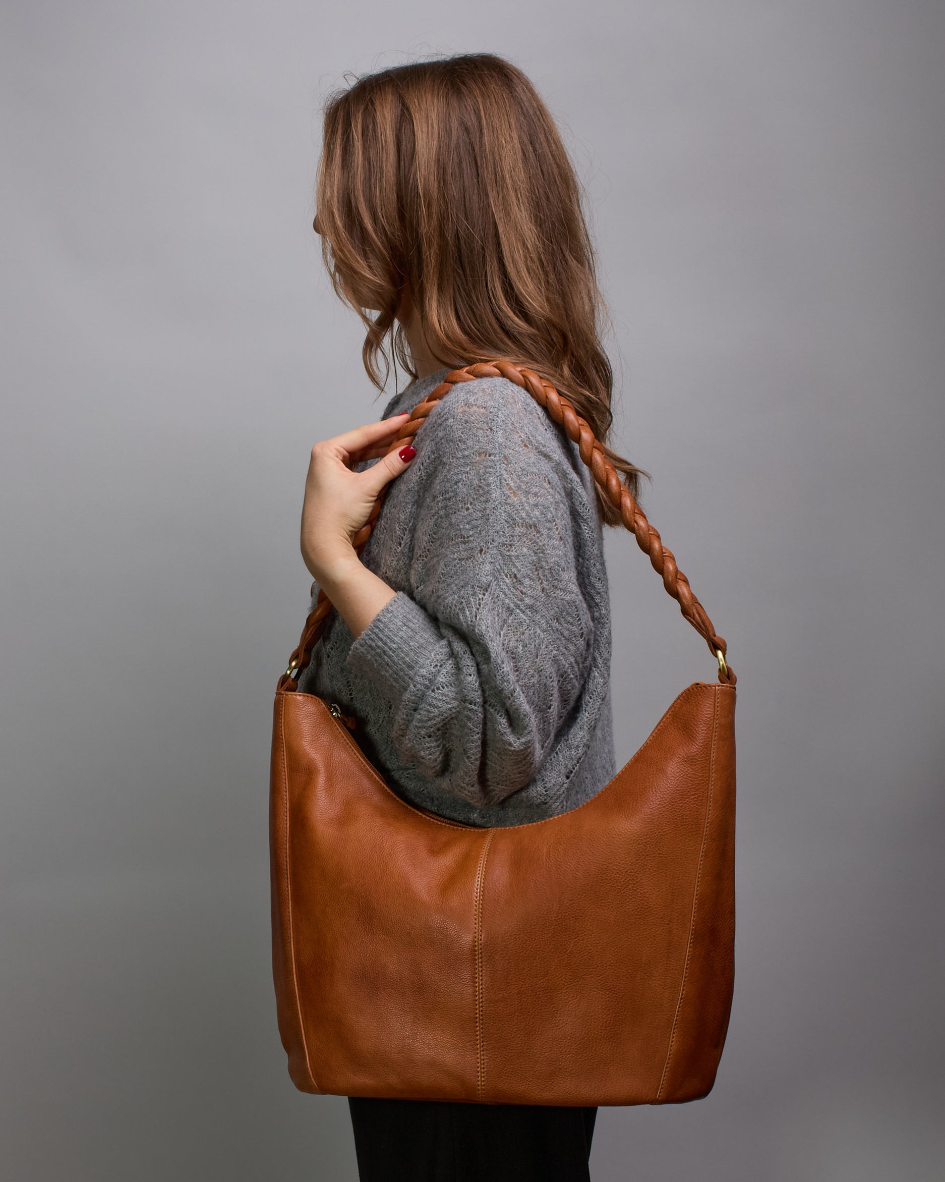 Leder camel