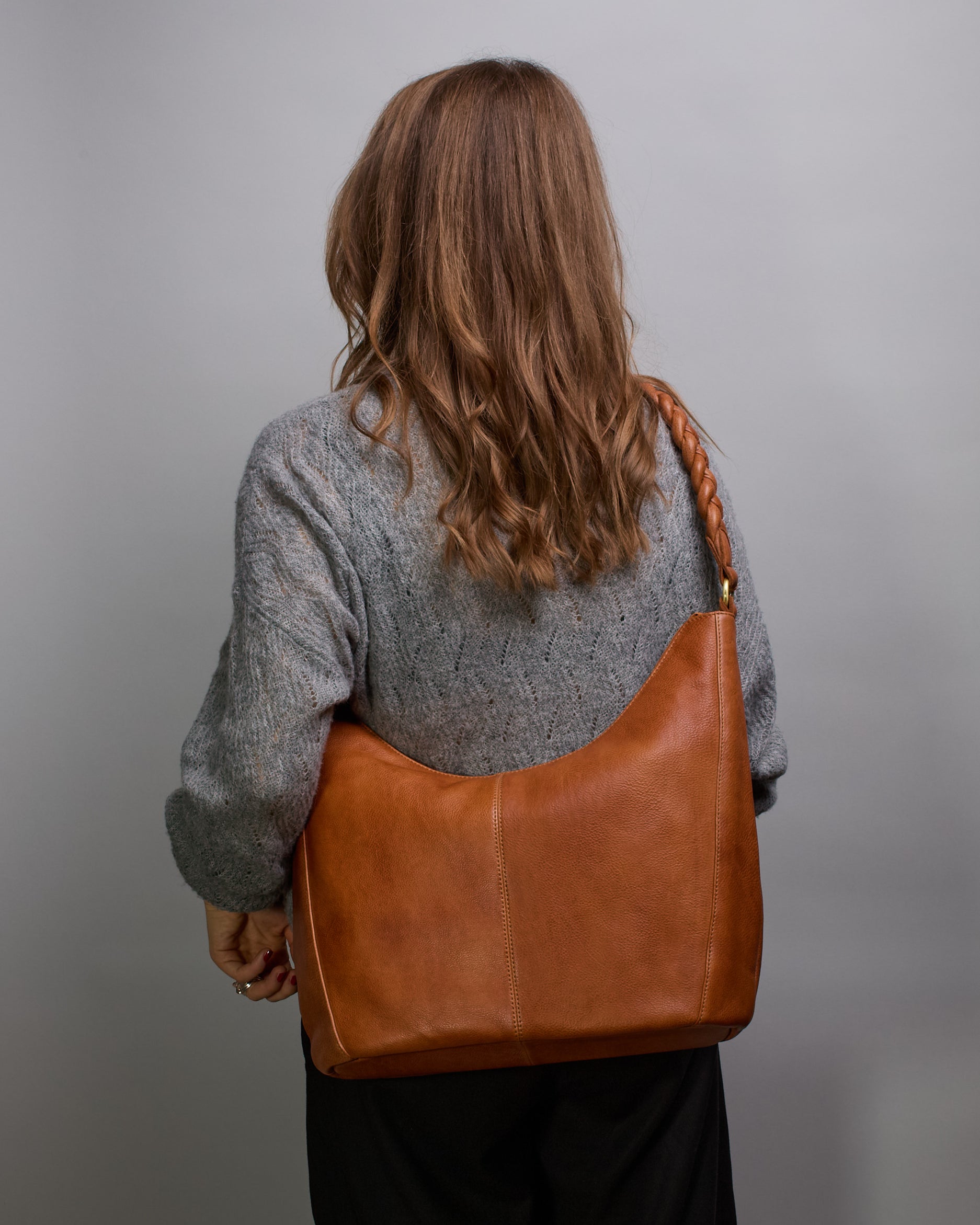 Leder camel